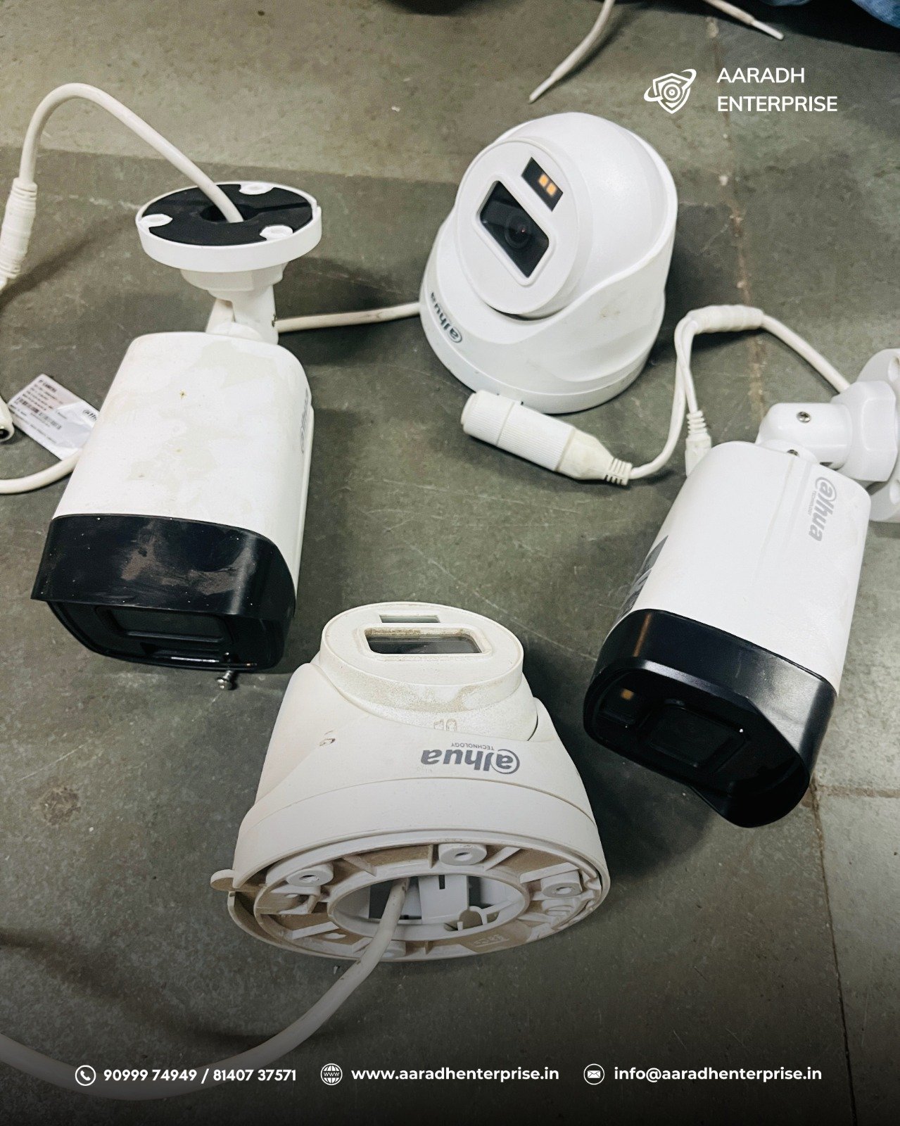 Dahua bullet and dome cameras